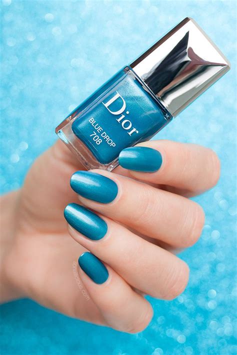 dior blue drop nail polish|dior nail glow boots.